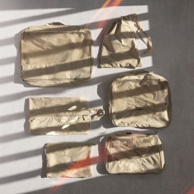 Набір органайзерів для подорожей Homla BLAISE 6 шт Бежевий 229199 фото - 7