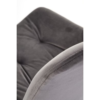 Обеденный стул поворотный Halmar K519 Серый V-CH-K/519-KR-POPIELATY фото - 9