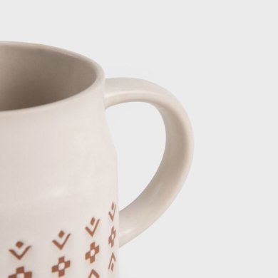 Кружка Homla NEHEZ 500 мл Серый 234219 фото - 3