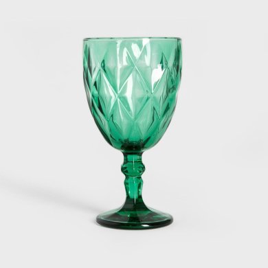 Набор бокалов для вина Homla LUNO 340 мл 4 шт Зеленый 239815 фото - 2