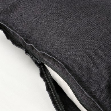 Декоративна наволочка DYTAG 50x50 см Чорний - 4 IKEA Декоративна наволочка DYTAG 50x50 см Чорний (ИКЕА ДИТАГ) 80517037 фото - 4