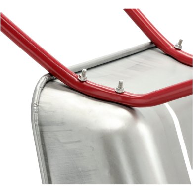 Садовая тележка Garden Line 120 л Серебристый HAT0633 фото - 8