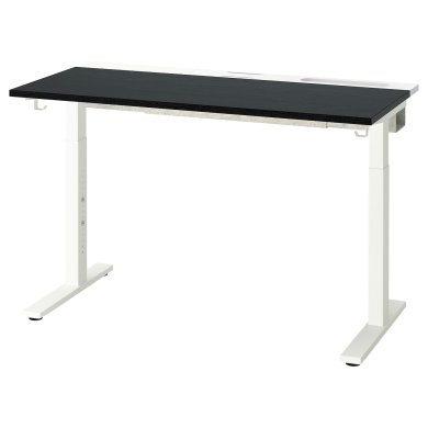 IKEA Письменный стол MITTZON Черный (ИКЕА МИЦОН) 09525857