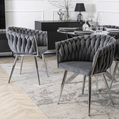 Обідній стілець Mebel Elit SORELLA Welur Сірий - 7 Обідній стілець Mebel Elit SORELLA Welur Сірий ME.SORELLA/P/CH/V/K фото - 7