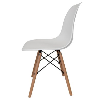 Обеденный стул Kontrast MIA 2 Белый - 3 Обеденный стул Kontrast MIA 2 Белый 6.05.14263 фото - 3