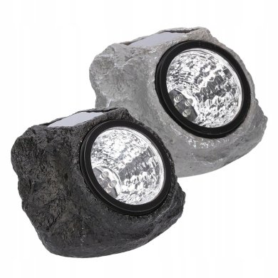 Светильник на солнечной батарее Garden Line KAMIEN Черный SOL9901_black фото - 2