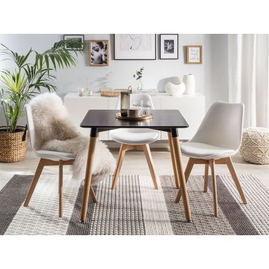 Обідній стіл Chomik Чорний FAT1163 фото - 5