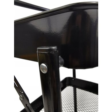 Візок складаний з ручкою Kontrast Чорний 6.02.20035 фото - 8