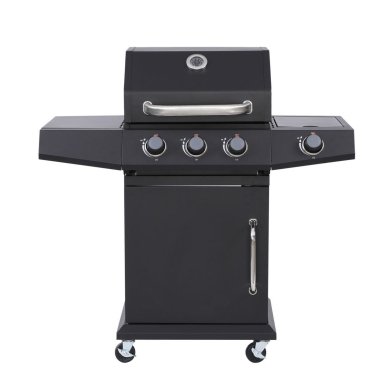 Газовый гриль с чугунной решеткой Garden Line BBQ8069 Черный - 3 Газовый гриль с чугунной решеткой Garden Line BBQ8069 Черный BBQ8069 фото - 3