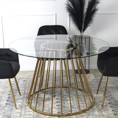 Обідній стіл Mebel Elit OLIVIER Золотий - 7 Обідній стіл Mebel Elit OLIVIER Золотий ME.OLIVIER/TR/ZL/S фото - 7