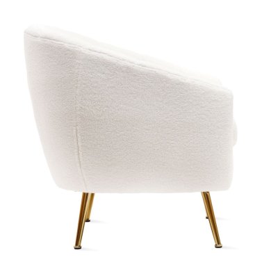 Крісло м'яке Homla REIKA Білий 211297 фото - 3