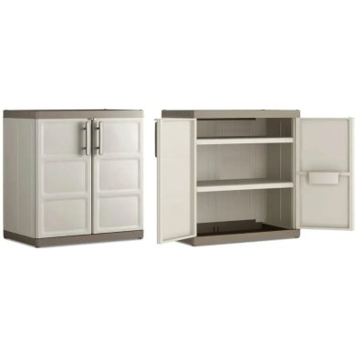 Садовый шкаф Keter/Kis ARMADIO BASSO XL EXCELL Бежевый 241053-1 фото - 2