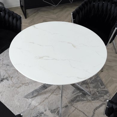 Обеденный стол Mebel Elit SOUL Белый - 6 Обеденный стол Mebel Elit SOUL Белый ME.SOUL/BM/SR/S фото - 6