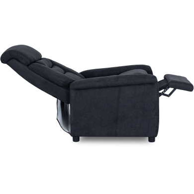 Крісло м'яке розкладне з реклайнером Mebel Elit NORDI Чорний - 7 Крісло м'яке розкладне з реклайнером Mebel Elit NORDI Чорний ME.NORDI/CZ/T/FW фото - 7