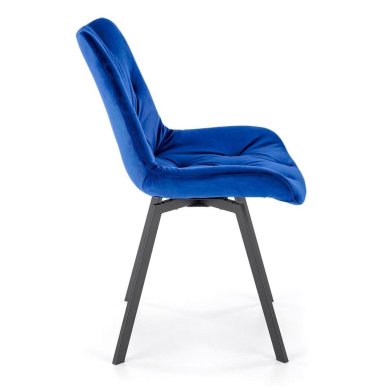 Обеденный стул поворотный Halmar K519 Синий V-CH-K/519-KR-GRANATOWY фото - 4