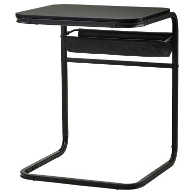 IKEA Приставной стол OLSEROD Темно-серый (ИКЕА ОЛСЕРОД) 40530917