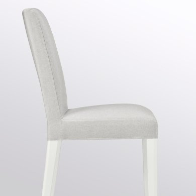 IKEA Обідній стілець BERGMUND Світло-сірий (ИКЕА БЕРГМУНД) 09387733 фото - 6