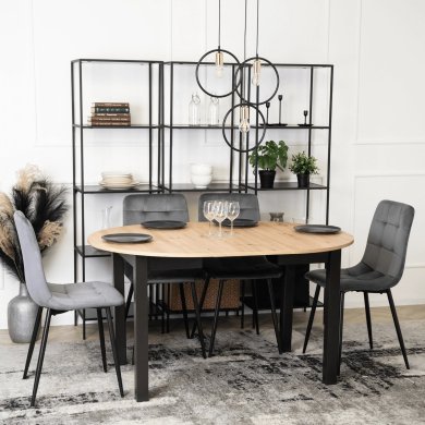 Розкладний обідній стіл Mebel Elit HARRY Дуб рів'єра - 17 Розкладний обідній стіл Mebel Elit HARRY Дуб рів'єра B.HARRY/DR/CZ/S фото - 17