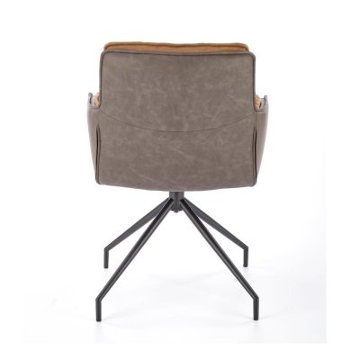 Обеденный стул поворотный Halmar K523 Коричневый V-CH-K/523-KR-BRĄZOWY фото - 7