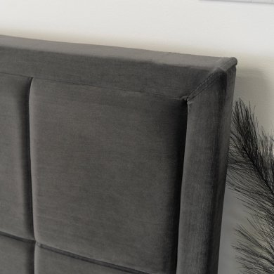 Кровать Mebel Elit CARLOS 140x200 см Серый ME.CARLOS/140/CP/V/LOZZPOJ фото - 11