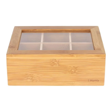 Органайзер Homla BAMBOU 21x8 см | Дерево - 4 Органайзер Homla BAMBOU 21x8 см | Дерево 163011 фото - 4
