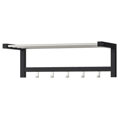 IKEA Полка для головных уборов с вешалкой TJUSIG (ИКЕА TJUSIG) 20152634