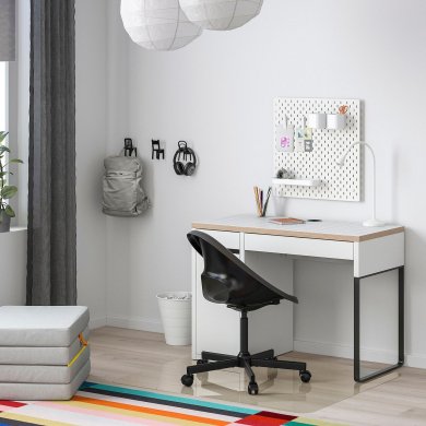 IKEA Письмовий стіл MICKE Білий (ИКЕА МИКЕ) 10489839 фото - 2