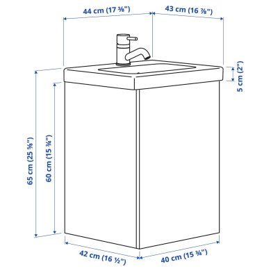 IKEA ENHET/TVALLEN (ИКЕА ЭНХЕТ/ТВАЛЛЕН) 79557736 фото - 2