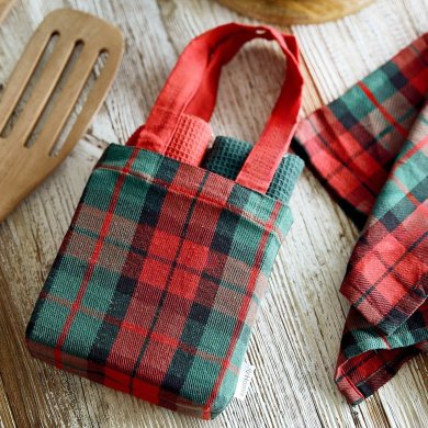 Набор кухонных полотенец Homla TARTAN 45x65 см 3 шт Принт 223205 фото - 5