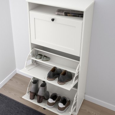 IKEA Тумба для взуття BRUSALI (ИКЕА БРУСАЛИ) 80480393 фото - 3