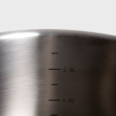 Набор каструль с крышками Homla EATALY Серебристый - 7 Набор каструль с крышками Homla EATALY Серебристый 236684 фото - 7