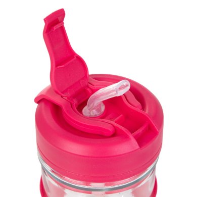 Кружка для воды Homla IDEUS 0,35 л | Розовый / Прозрачный 215562 фото - 4