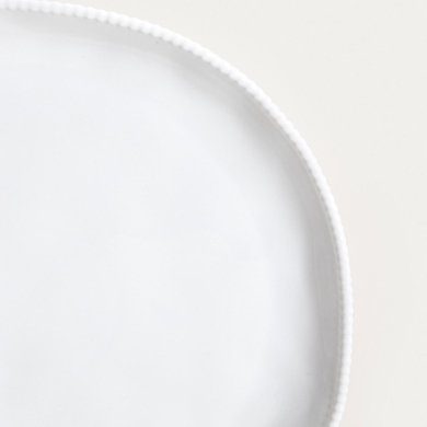 Обідня тарілка Homla PADRA 27 см Білий 243015 фото - 3