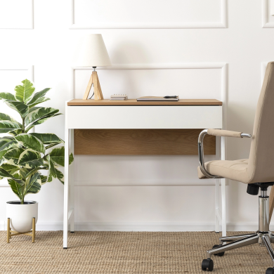 Письмовий стіл Mebel Elit MORI Білий - 5 Письмовий стіл Mebel Elit MORI Білий ME.MORI/D/B/B фото - 5