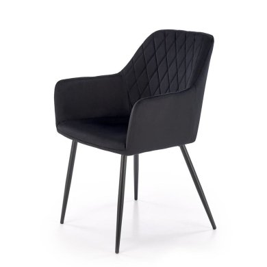 Обеденный стул Halmar K558 Черный V-CH-K/558-KR-CZARNY фото - 2