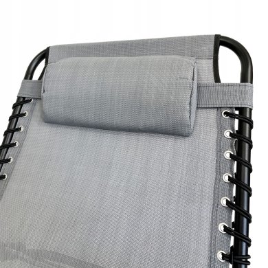 Складной шезлонг Kontrast RELAX 2 Светло-серый - 3 Складной шезлонг Kontrast RELAX 2 Светло-серый 5.90.21334 фото - 3