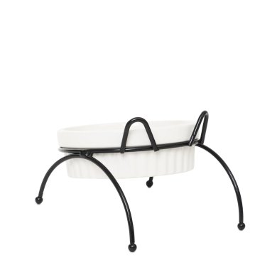 Миска для кошек Homla CATTY | Белый / Черный 213968 фото - 3