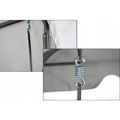 Садовые качели Garden Line 170x110x153 см Серый - 5 Садовые качели Garden Line 170x110x153 см Серый KRE5422 фото - 5