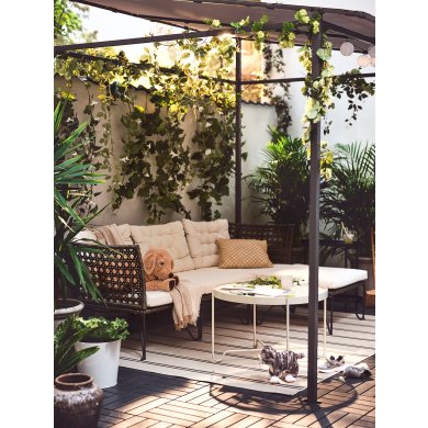 IKEA Килим VIRKLUND 160x230 см Бежевий (ИКЕА ВИРКЛУНД) 50517944 фото - 7