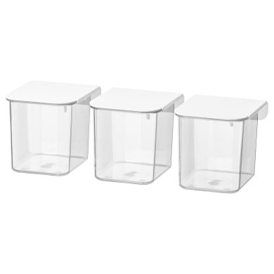 IKEA Контейнер с крышкой SKADIS (ИКЕА СКОДИС) 80335909