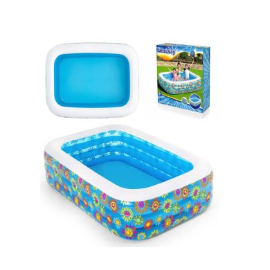 Надувной детский бассейн Bestway 54120B 229х152х56 см Принт BES54120B фото - 2