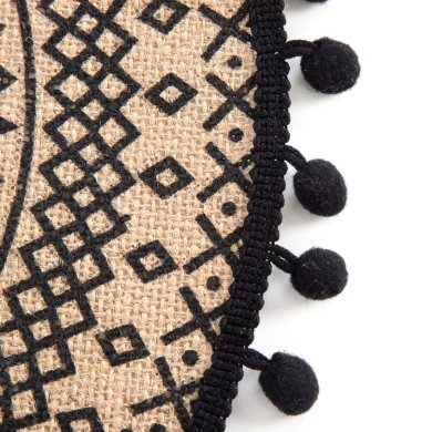 Сервировочный коврик Homla DEWI 38 см Черный 200639 фото - 4