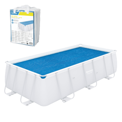 Теплосберегающее покрытие (солярная пленка) для бассейна Bestway 703x336 см Синий BES58228 фото - 8