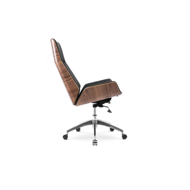 Кресло поворотное Mebel Elit WOODY | Черный / Дерево ME.WOODY/CZ/E/DG/FO фото - 7