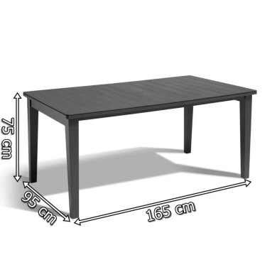 Садовый стол Keter FUTURA Коричневый 206977 фото - 4