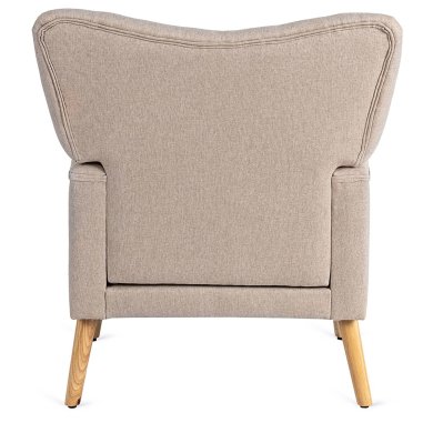 Кресло мягкое Mebel Elit BUNNY Бежевый - 6 Кресло мягкое Mebel Elit BUNNY Бежевый ME.BUNNY/BZ/DK/T/FW фото - 6