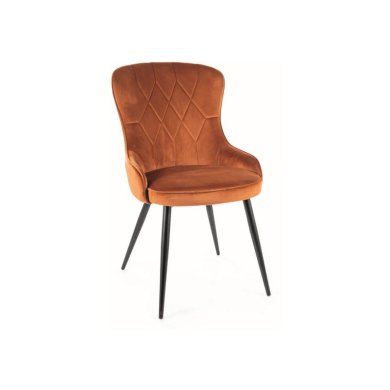 Обеденный стул Signal Lotus Velvet Корица LOTUSVCCY