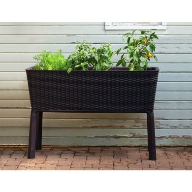 Горшок для цветов Keter EASY GROW 120 л Антрацит 230298-1 фото - 7