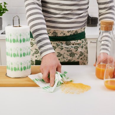 Набір паперових рушників FAMILJ 2 шт Принт - 4 IKEA Набір паперових рушників FAMILJ 2 шт Принт (ИКЕА СЕМЬЯ) 40530743 фото - 4