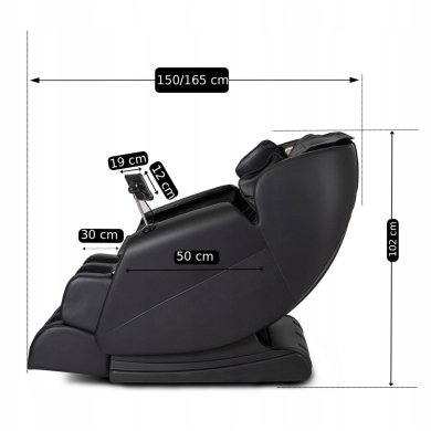 Крісло масажне Mebel Elit RX ULTRA PRO MAX Чорний ME.RXULTRAPROMAX/CZ/E/FW фото - 29